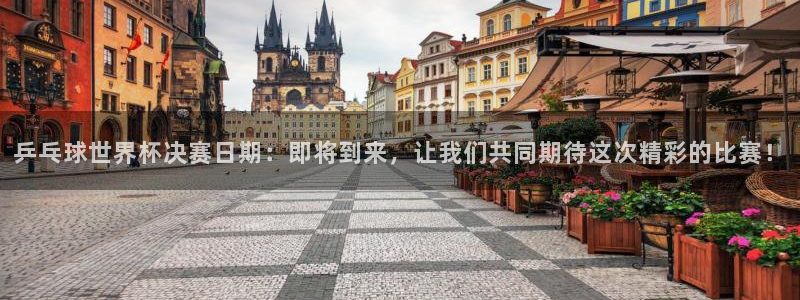 2026 世界杯：乒乓球世界杯决赛日期：即将到来，让我们共同期待这次精彩的比赛！